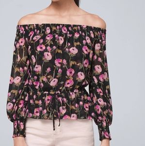 WHBM floral top size small